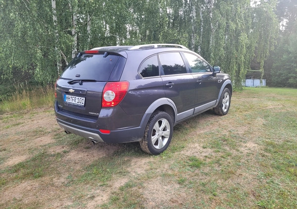 Chevrolet Captiva cena 36900 przebieg: 197642, rok produkcji 2012 z Człuchów małe 92